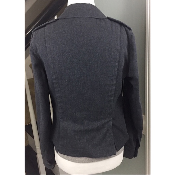 THEORY Jacket Blazer Gray Button Down Size 2 🌸🌼 - Picture 5 of 8